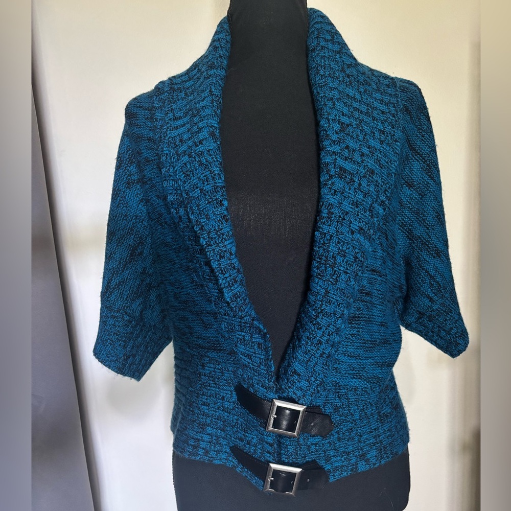 Women's Blue Knit Sweater